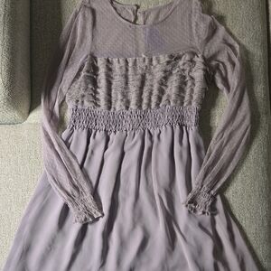 Free People Lavender Mini Dress